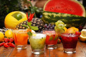 Drink de fruta alcoolizada