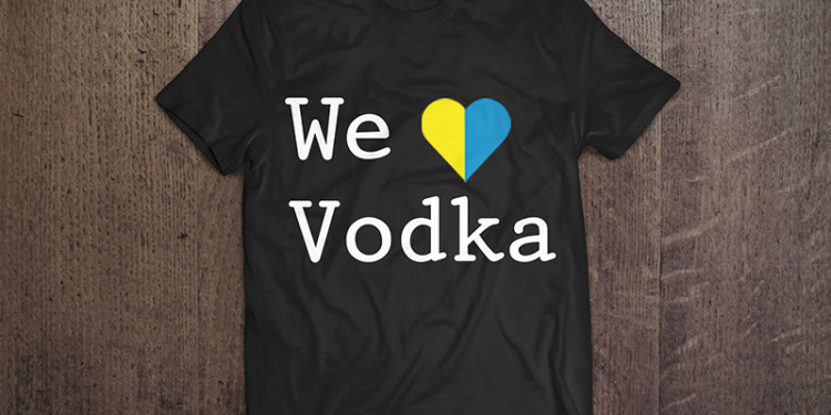 Camisa We Love Vodka